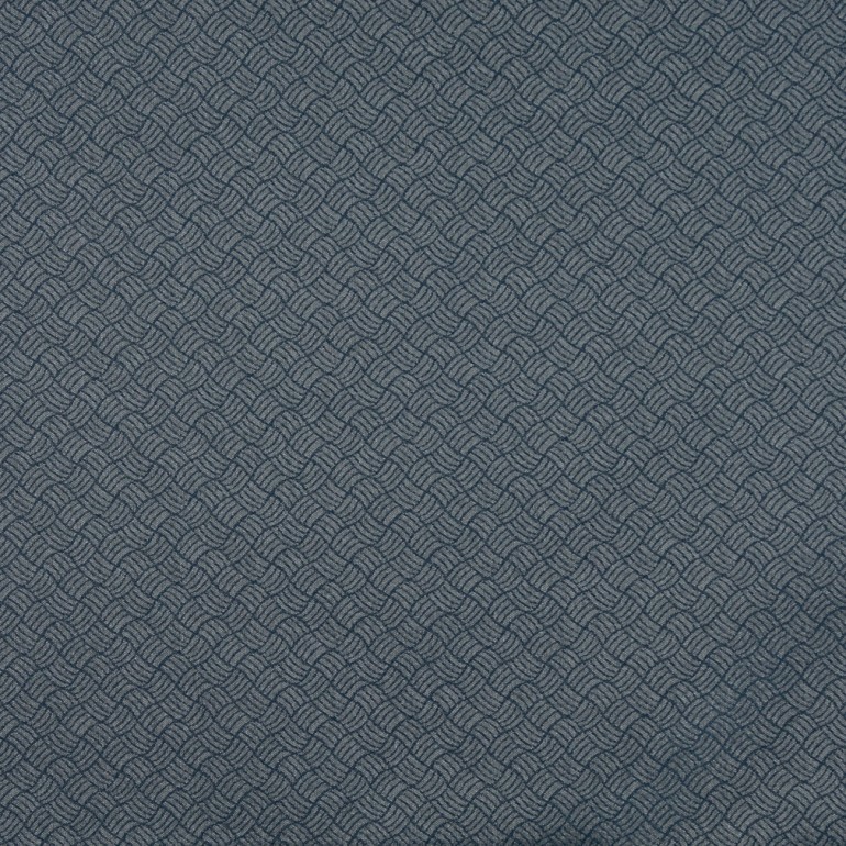 Navy Blue Geometric Crypton Contract Grade Upholstery Fabric By The Yard