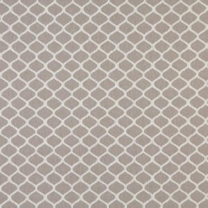 A0008F Grey And Off White, Modern, Geometric Upholstery Fabric By The Yard