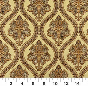 Gold Squares Upholstery Fabric 3meters, 6 Designs, 13 Fabric Options,  Baroque Fabric By the Yard, 039