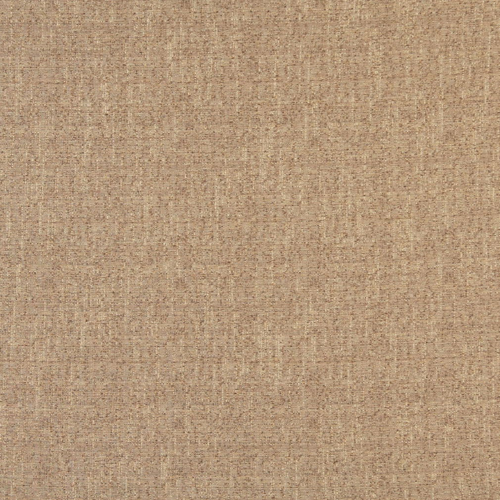 B407 Brown Textured Solid Jacquard Woven Upholstery Fabric By The Yard