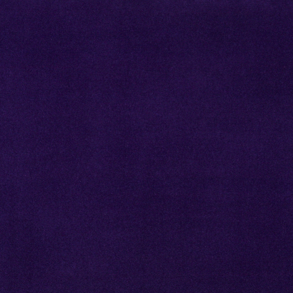 Purple, Solid Plain Upholstery Velvet Fabric By The Yard