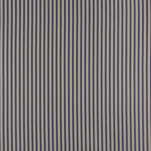 Blue And Beige Thin Striped Jacquard Woven Upholstery Fabric By The Yard