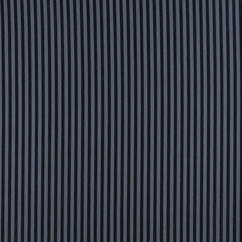 Navy And Blue Thin Striped Jacquard Woven Upholstery Fabric By The Yard