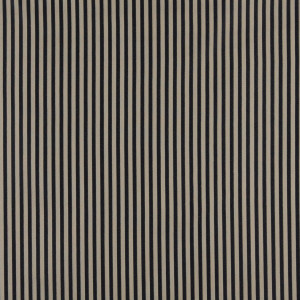 Navy And Beige Thin Striped Jacquard Woven Upholstery Fabric By The Yard