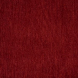 Dark Red Solid Soft Chenille Upholstery Fabric By The Yard