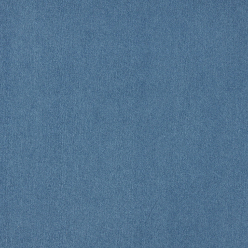 E004 Blue Jean, Preshrunk Washed Denim Fabric By The Yard