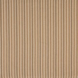 Brown And Beige Thin Stripe Woven Upholstery Fabric By The Yard