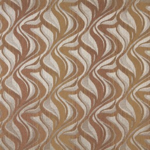 Brown And Silver, Chenille Upholstery Fabric By The Yard