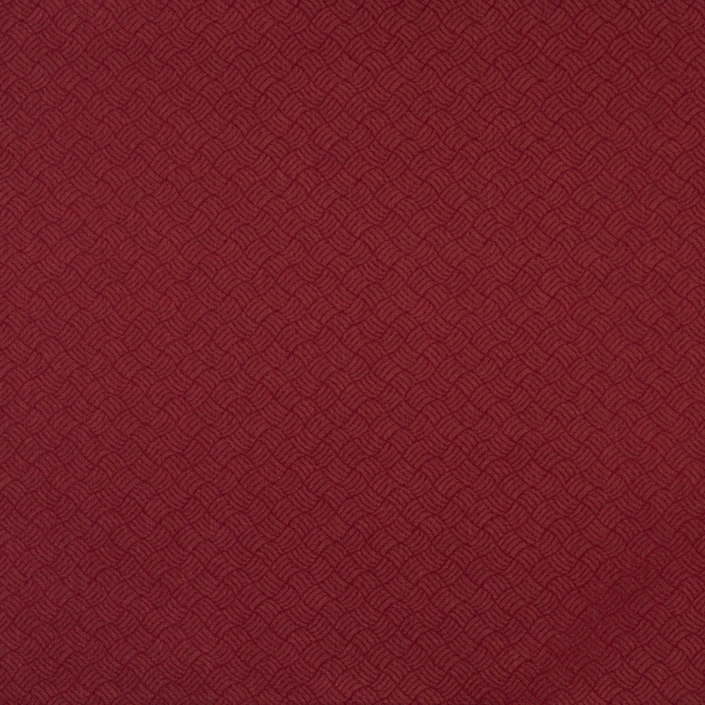 Burgundy Red, Geometric Crypton Contract Grade Upholstery Fabric By The ...