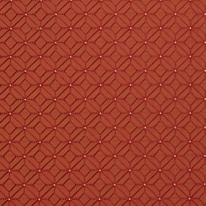 Red And Orange Geometric Small Scale Diamonds Upholstery Fabric By The Yard