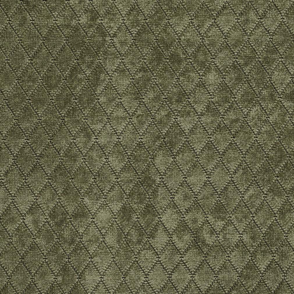 Olive Dark Green Plain Breathable Leather Texture Upholstery Fabric