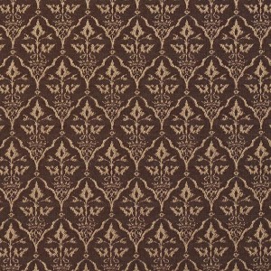 Brown, Diamond Cameo Jacquard Woven Upholstery Fabric By The Yard