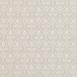 Beige, Diamond Cameo Jacquard Woven Upholstery Fabric By The Yard