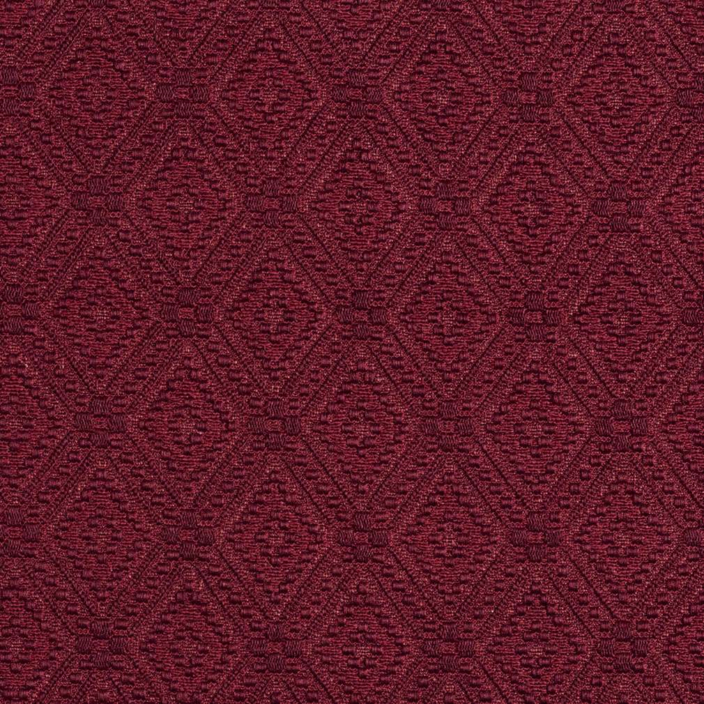 Burgundy And Black Upholstery Fabric