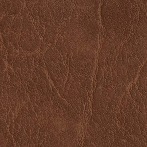 Brown Metallic Faux Leather Vinyl Ekokuir Fabric by Stof France