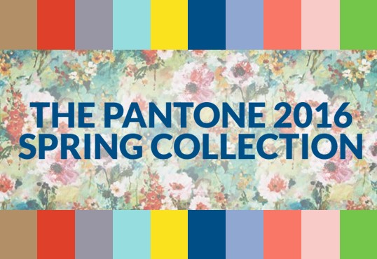 Pantone Colors of Spring