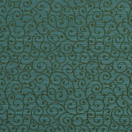 A758 Turquoise And Green Trellis Contract Grade Upholstery Fabric