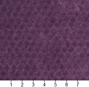  A910 Wine Diamond Stitched Velvet Upholstery Fabric by