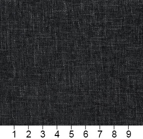 A185 Black Solid Chenille Upholstery Fabric