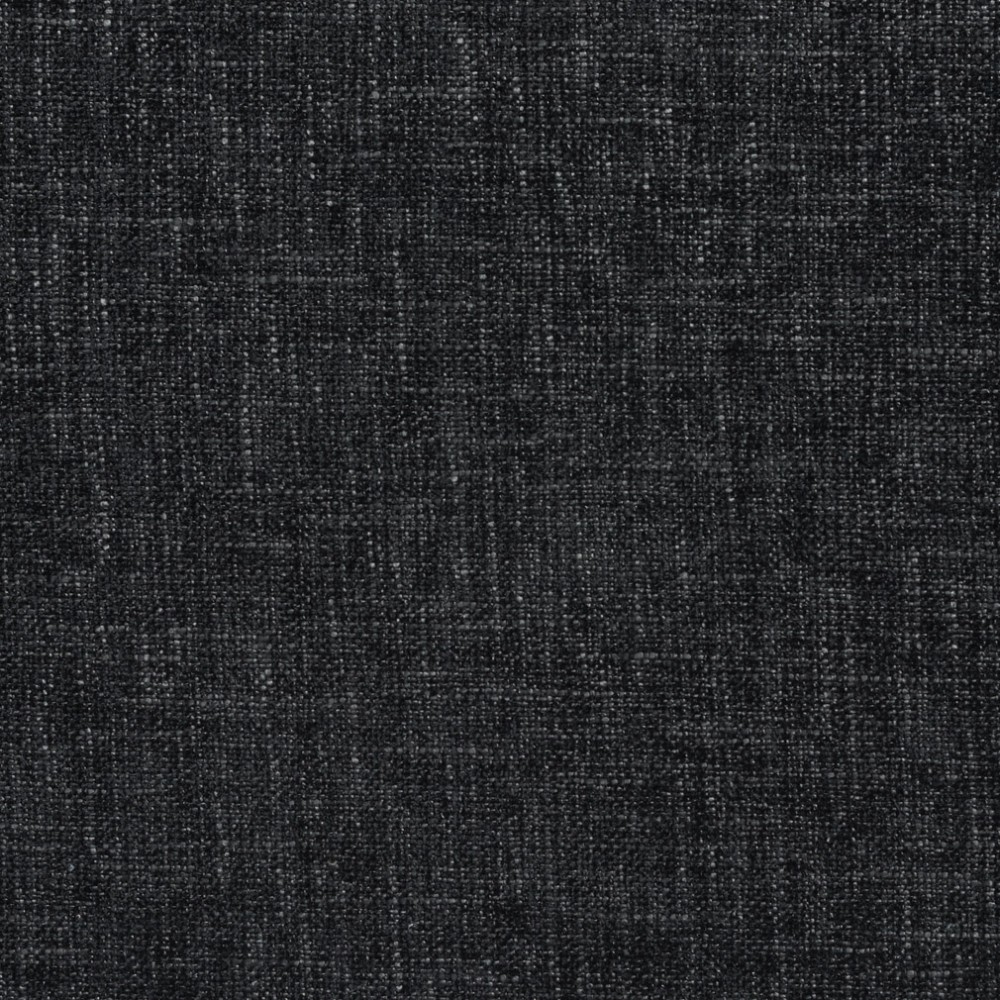 A185 Black Solid Chenille Upholstery Fabric