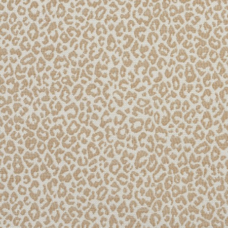 A592 Beige Leopard Woven Textured Upholstery Fabric