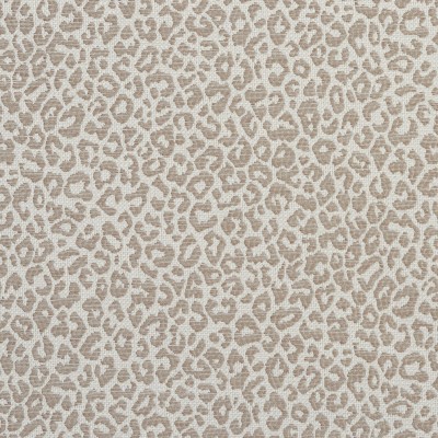 A596 Taupe Leopard Woven Textured Upholstery Fabric