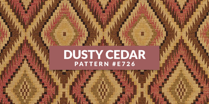 Dusty Cedar Pantone Fabric